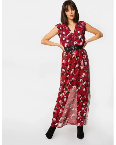 Falda Larga Estampada Morgan | Jayme Shop