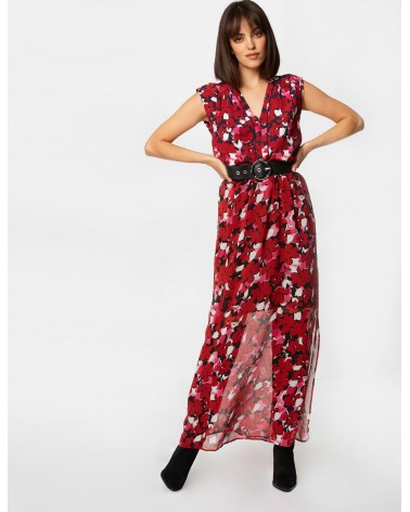 Falda Larga Estampada Morgan | Jayme Shop