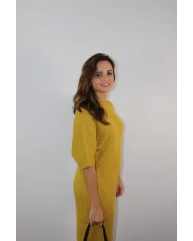 Vestido De Punto de Canalé Fornarina | Jayme Shop