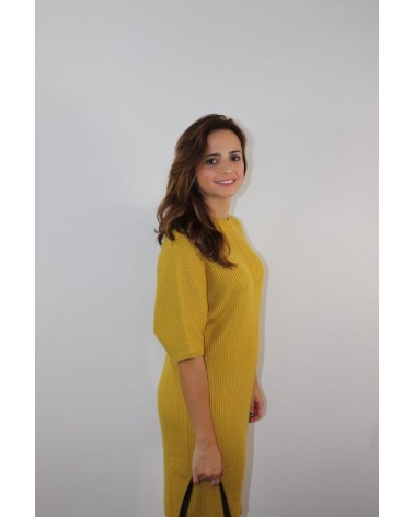 Vestido De Punto de Canalé Fornarina | Jayme Shop