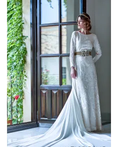 Vestido de Novia Romántico Matilde Cano | Jayme Shop