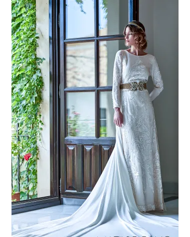 Vestido de Novia Romántico Matilde Cano | Jayme Shop