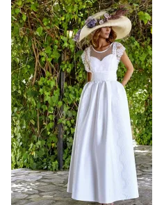 Vestido de Novia con Vuelo Matilde Cano | Jayme Shop