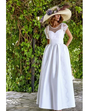 Vestido de Novia con Vuelo Matilde Cano | Jayme Shop