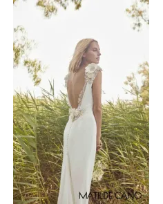Vestido de Novia Con Apliques Joya Matilde Cano | Jayme Shop