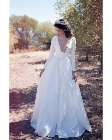 Vestido de Novia En Mikado Matilde Cano | Jayme Shop