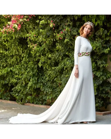 Vestido de Novia Espalda Baja Matilde Cano | Jayme Shop