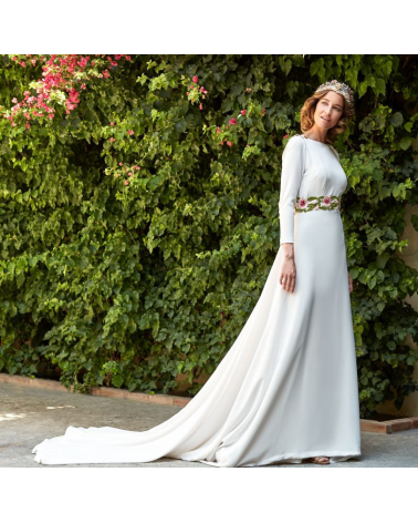 Vestido de Novia Espalda Baja Matilde Cano | Jayme Shop