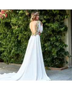 Vestido de Novia Espalda Baja Matilde Cano | Jayme Shop