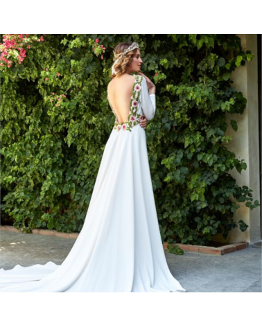 Vestido de Novia Espalda Baja Matilde Cano | Jayme Shop