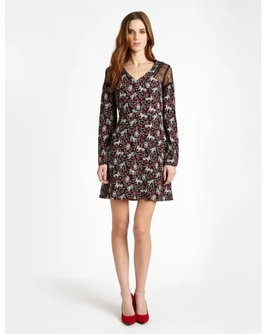 Vestido Corto Manga larga Morgan | Jayme Shop