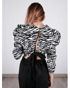 Top Cebra con Lazada en Espalda Mironcé | Jayme Shop 2