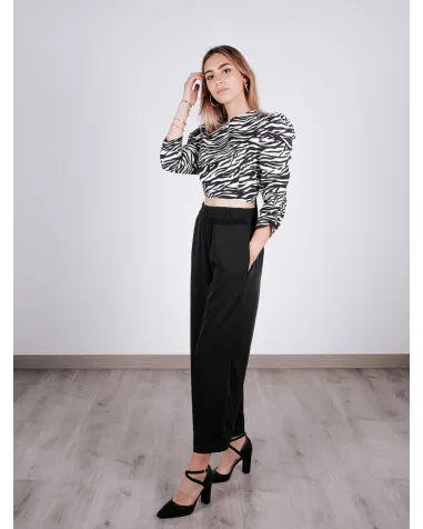 Top Cebra con Lazada en Espalda Mironcé | Jayme Shop