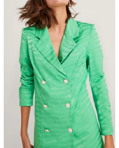 Vestido Blazer Corto con Tejido Jacquard Mioh | Jayme Shop