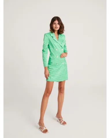 Vestido Blazer Corto con Tejido Jacquard Mioh | Jayme Shop