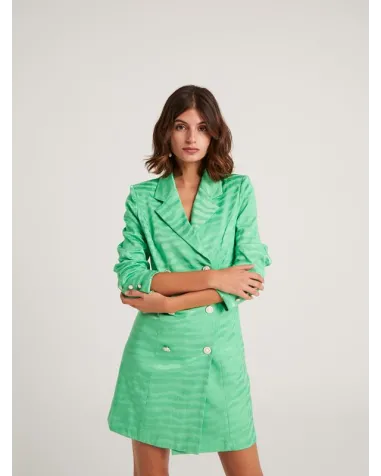 Vestido Blazer Corto con Tejido Jacquard Mioh | Jayme Shop