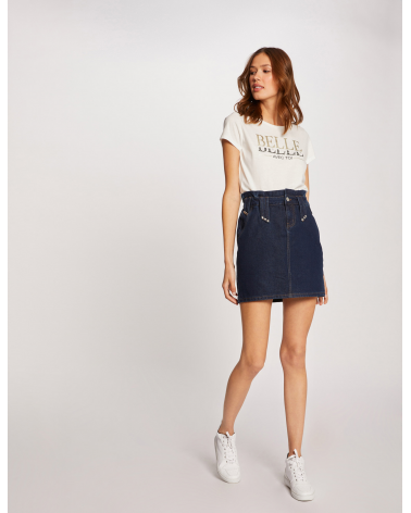 Falda Corta Vaquera Morgan | Jayme Shop