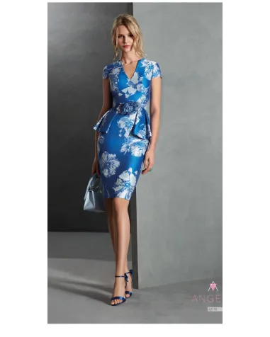 Vestido Peplum Angela Ariza | Jayme Shop