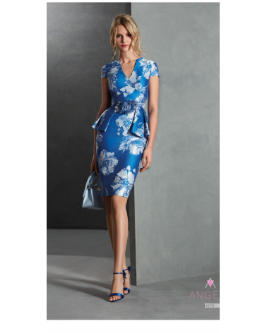 Vestido Peplum Angela Ariza | Jayme Shop