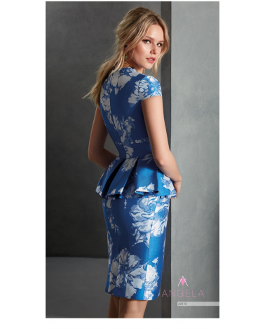 Vestido Peplum Angela Ariza | Jayme Shop