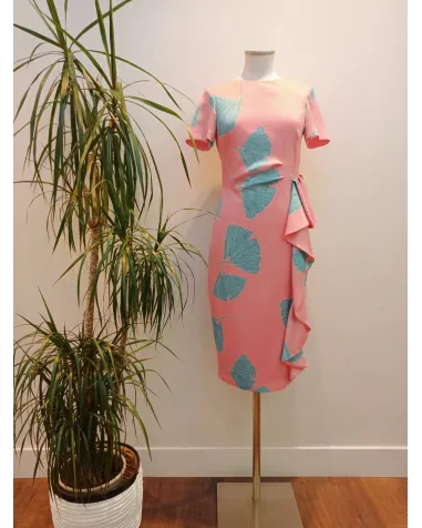 Vestido Corto Estampado Cherubina | Jayme SHop