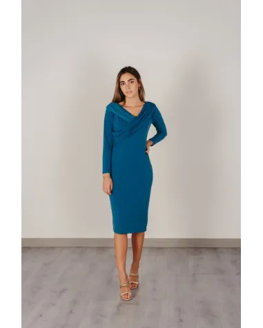 Vestido Corto Punto de Seda Panambi | Jayme Shop