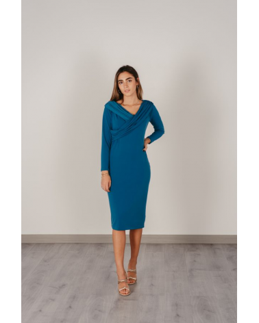 Vestido Corto Punto de Seda Panambi | Jayme Shop