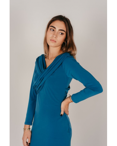 Vestido Corto Punto de Seda Panambi | Jayme Shop