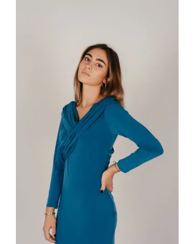 Vestido Corto Punto de Seda Panambi | Jayme Shop