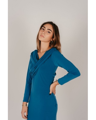 Vestido Corto Punto de Seda Panambi | Jayme Shop