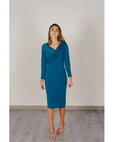 Vestido Corto Punto de Seda Panambi | Jayme Shop