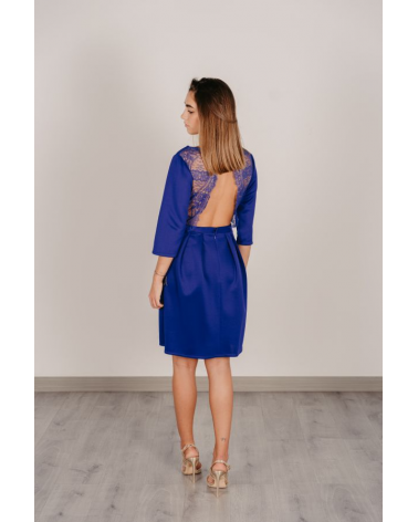 Vestido con Espalda de Encaje Máss Matilde Cano | Jayme Shop