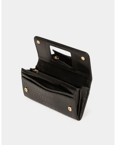 Cartera Efecto Piel del Cocodrilo Morgan | Jayme Shop