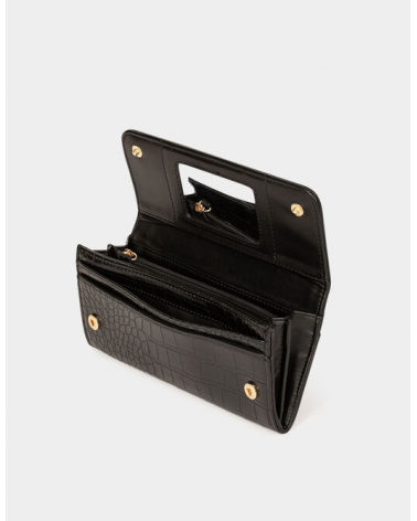 Cartera Efecto Piel del Cocodrilo Morgan | Jayme Shop