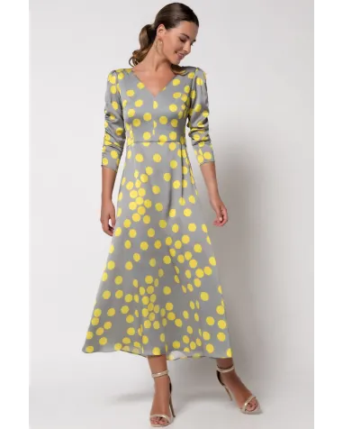 Vestido Evasé Obdulia Lunares Máss Matilde Cano | Jayme Shop