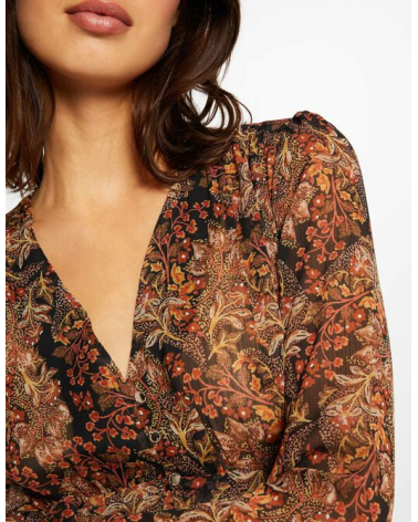 Blusa Estampada de Manga Larga Morgan | Jayme Shop