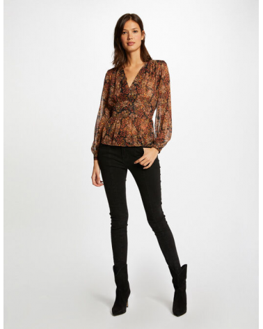 Blusa Estampada de Manga Larga Morgan | Jayme Shop