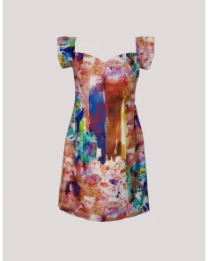 Vestido Corto Multicolor Ce Rober | Jayme Shop