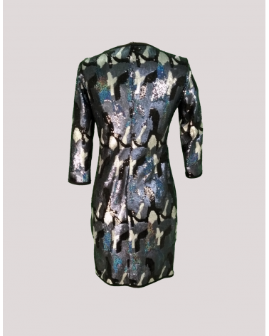 Vestido Corto de Lentejuelas Oky | Jayme Shop