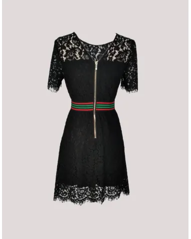 Vestido Corto de Encaje Morgan | Jayme Shop