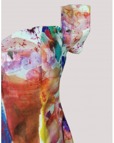 Vestido Corto Multicolor Ce Rober | Jayme Shop