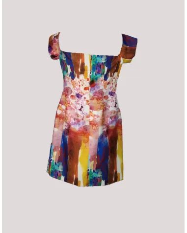 Vestido Corto Multicolor Ce Rober | Jayme Shop