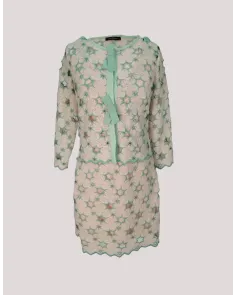 Conjunto de Chaqueta y Vestido Calado Laura Bernal | Jayme Shop