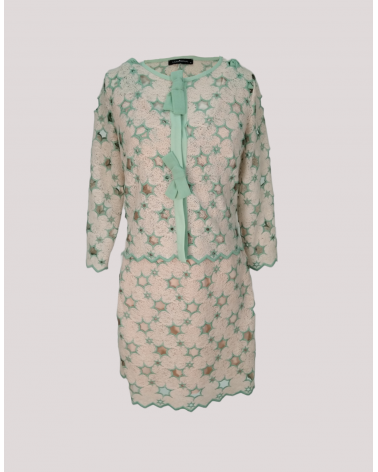 Conjunto de Chaqueta y Vestido Calado Laura Bernal | Jayme Shop