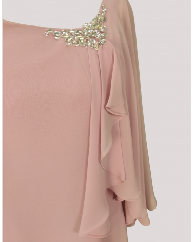 Vestido con Capelina Carmen Cara | Tienda online