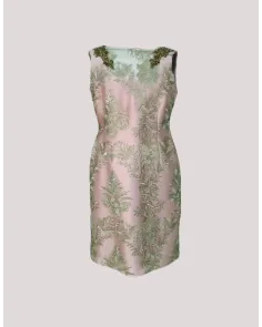 Vestido Bordados Dorados Matilde Cano | Jayme Shop