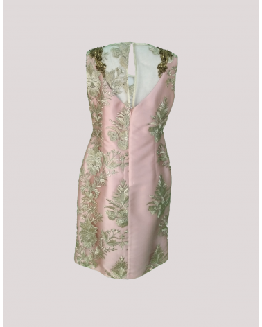 Vestido Bordados Dorados Matilde Cano | Jayme Shop