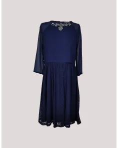 Vestido con Falda de Encaje Little Mistress | Jayme Shop