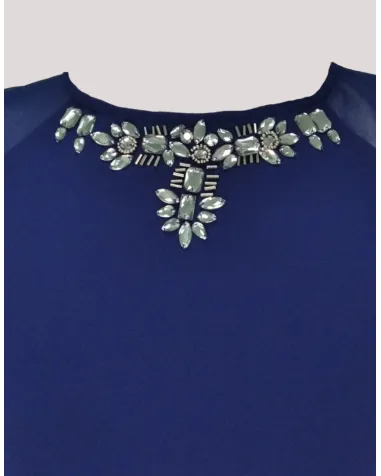 Vestido con Falda de Encaje Little Mistress | Jayme Shop