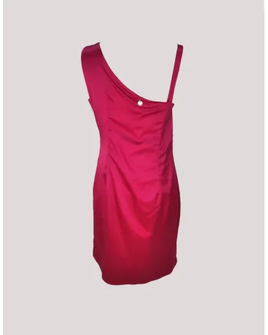 Vestido Corto Asimétrico Nenette | Jayme Shop